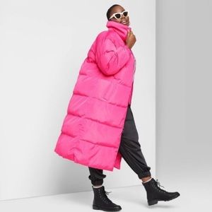 long puffer coat target